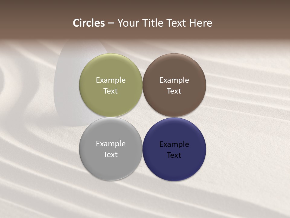 Nobody Serenity Zen PowerPoint Template