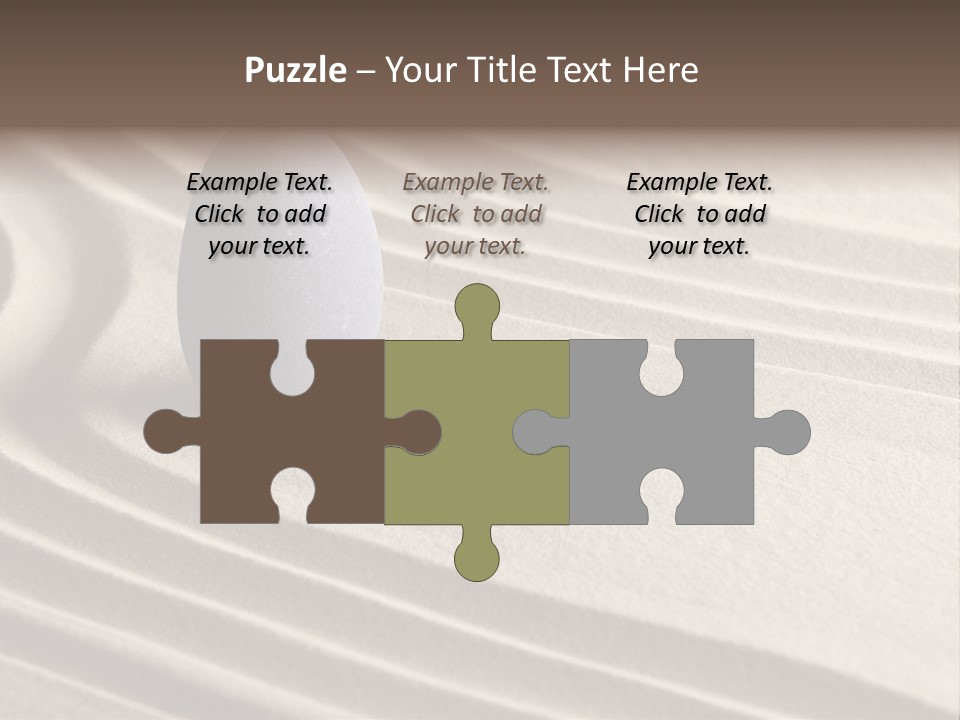 Nobody Serenity Zen PowerPoint Template