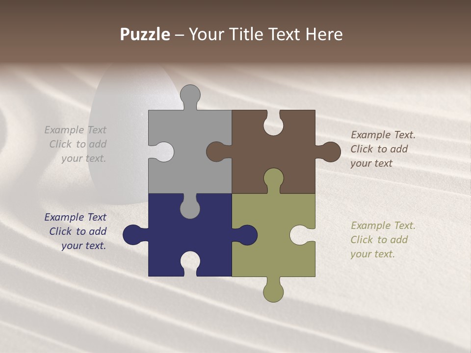 Nobody Serenity Zen PowerPoint Template