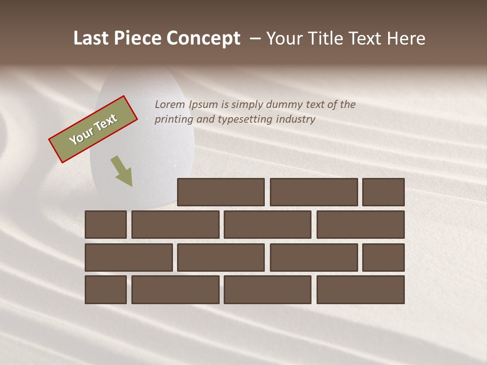 Nobody Serenity Zen PowerPoint Template