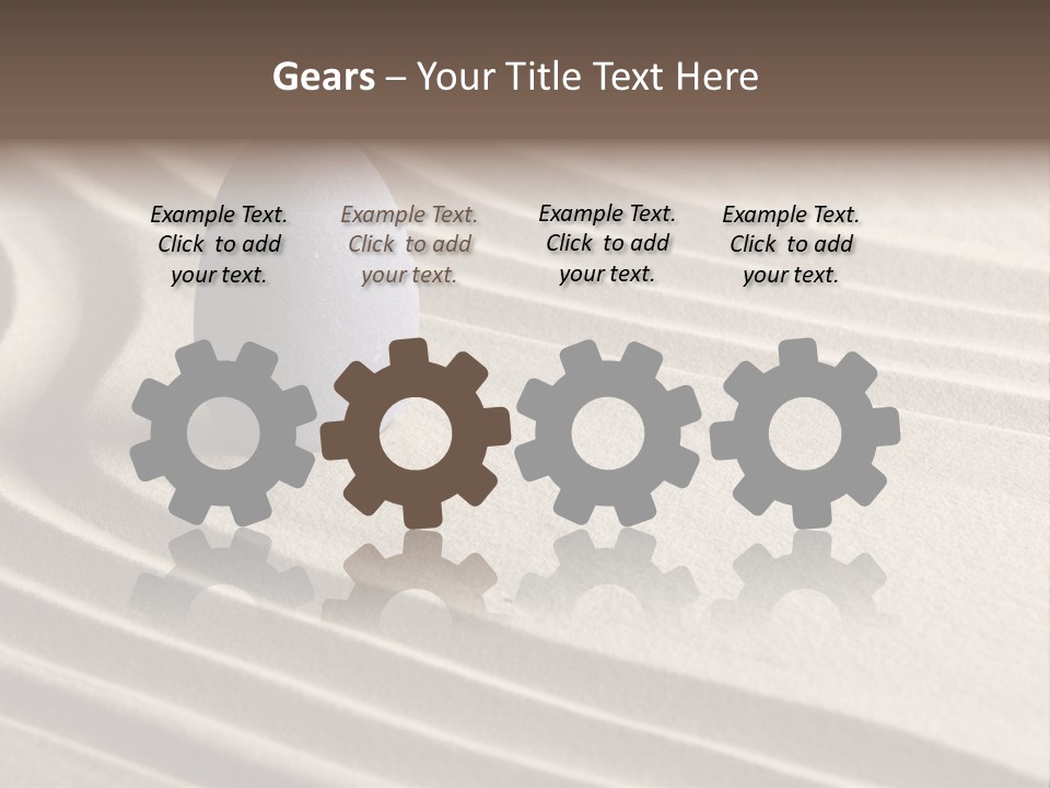 Nobody Serenity Zen PowerPoint Template