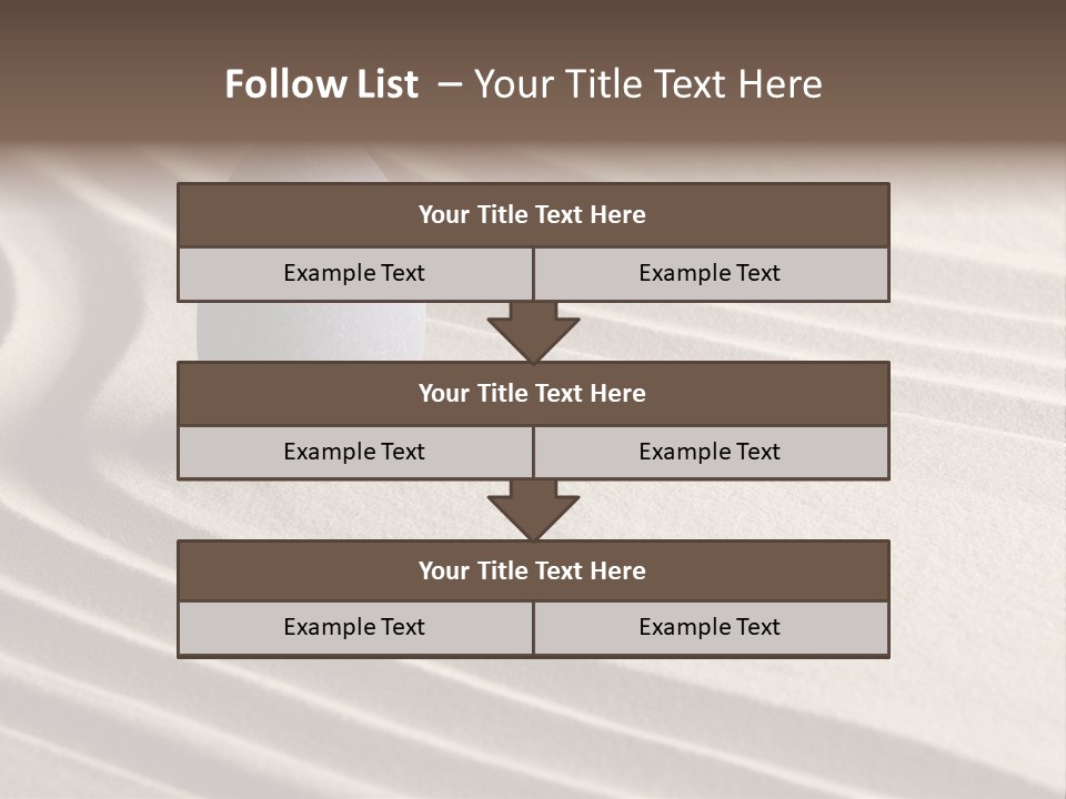 Nobody Serenity Zen PowerPoint Template