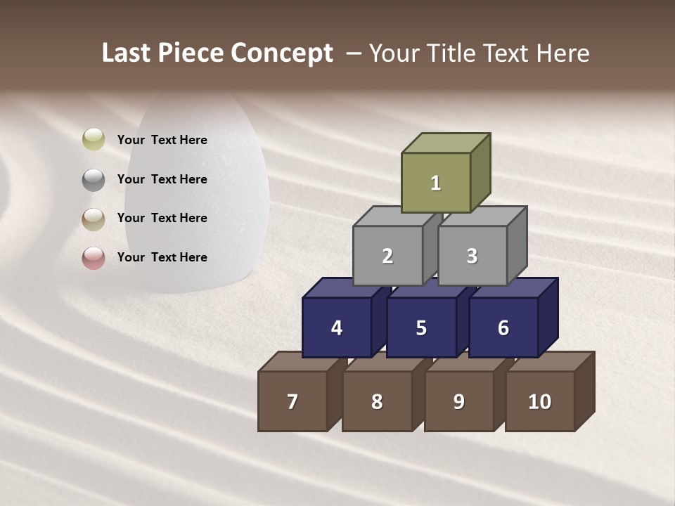 Nobody Serenity Zen PowerPoint Template