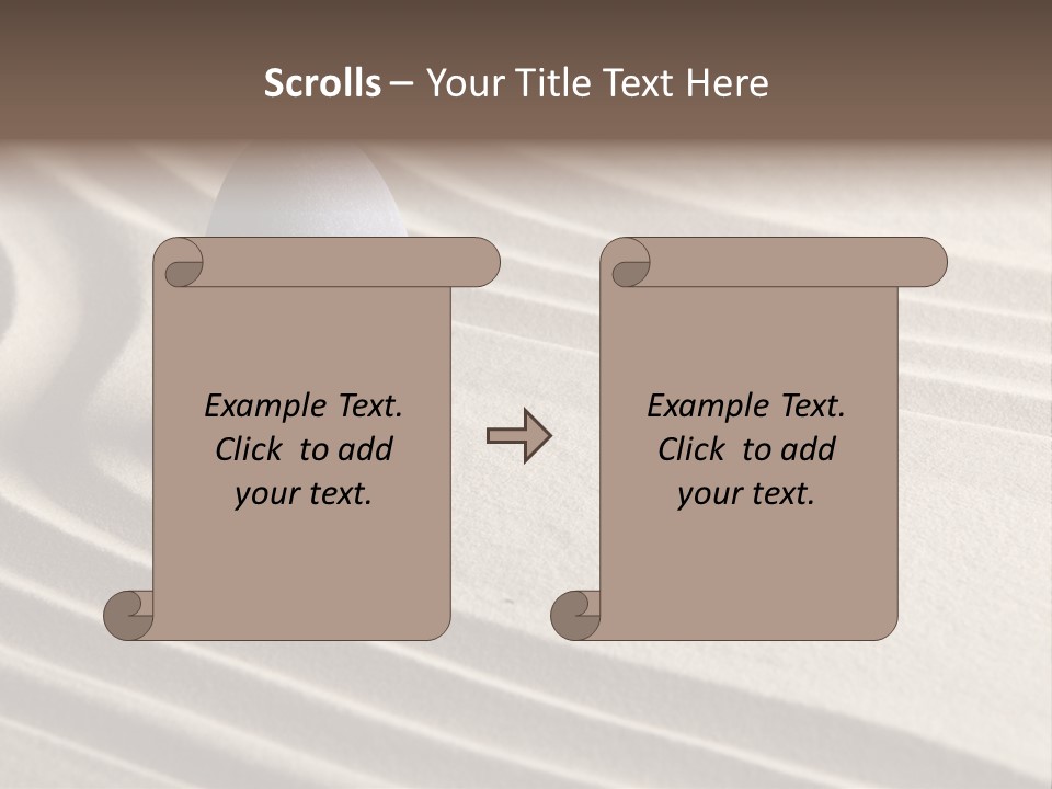 Nobody Serenity Zen PowerPoint Template