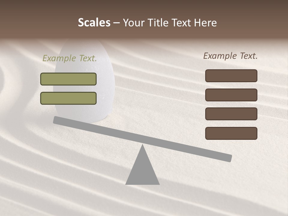 Nobody Serenity Zen PowerPoint Template