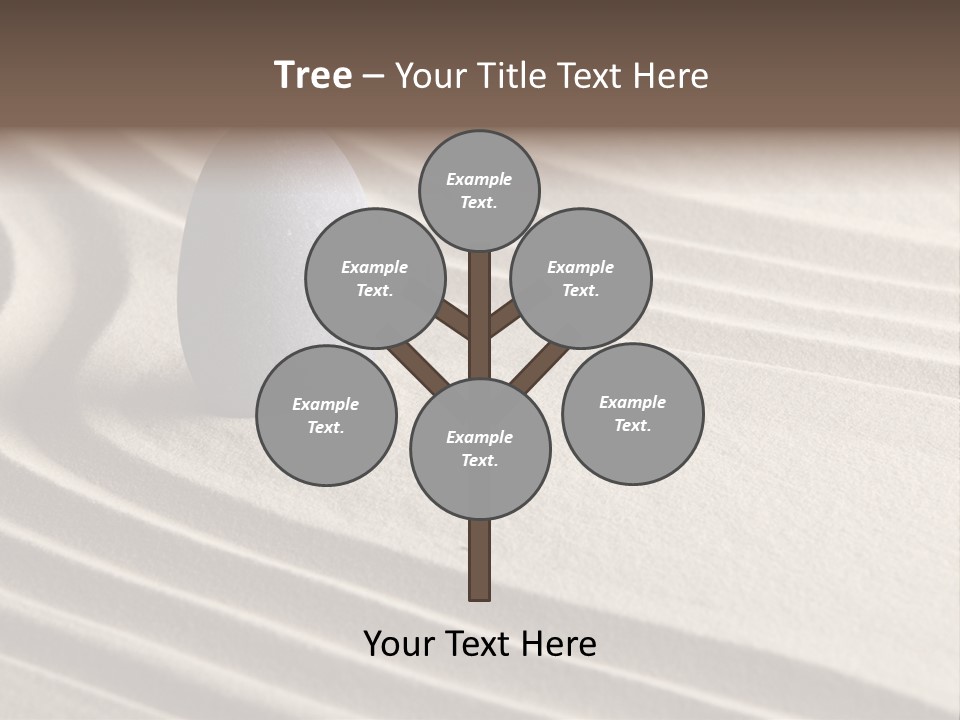 Nobody Serenity Zen PowerPoint Template