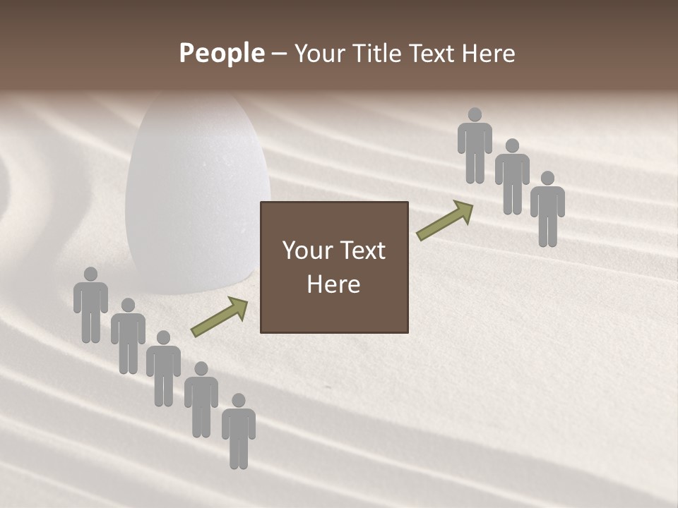 Nobody Serenity Zen PowerPoint Template