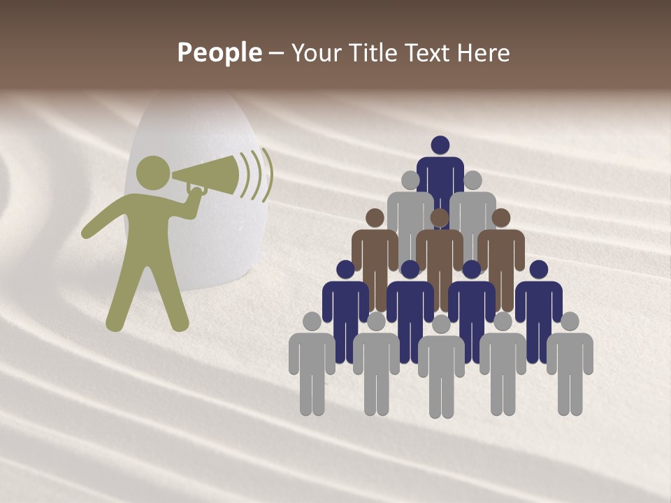 Nobody Serenity Zen PowerPoint Template