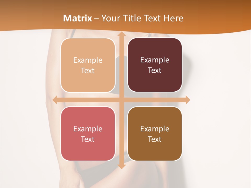 Female Elegance Leg PowerPoint Template