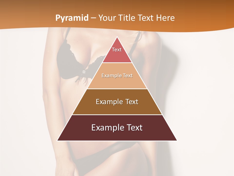 Female Elegance Leg PowerPoint Template