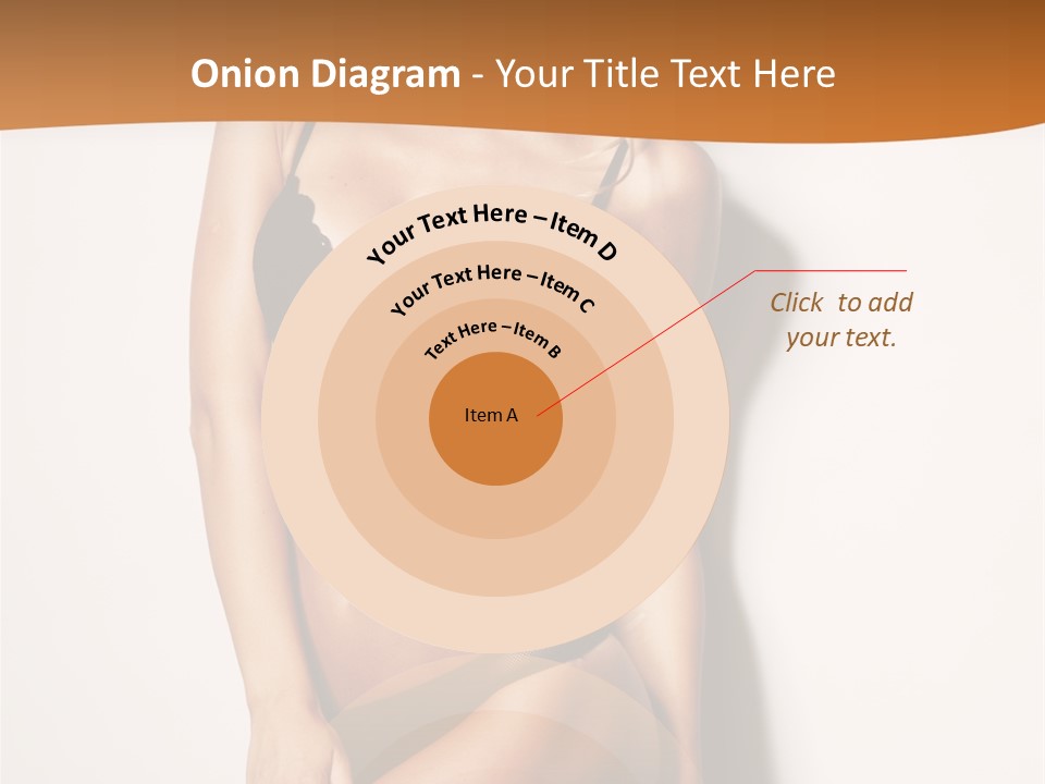 Female Elegance Leg PowerPoint Template