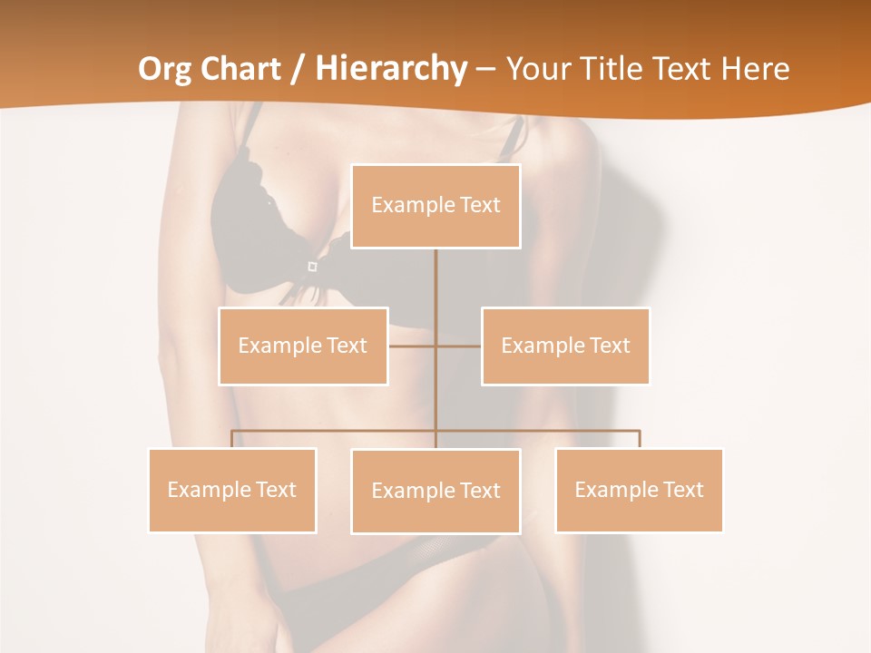 Female Elegance Leg PowerPoint Template