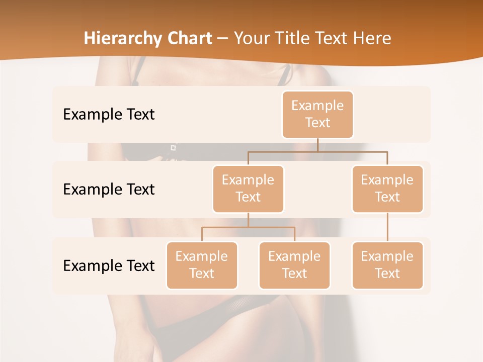 Female Elegance Leg PowerPoint Template