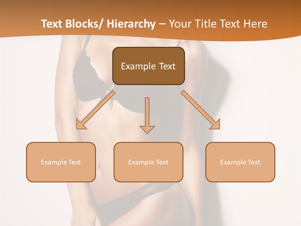 Female Elegance Leg PowerPoint Template