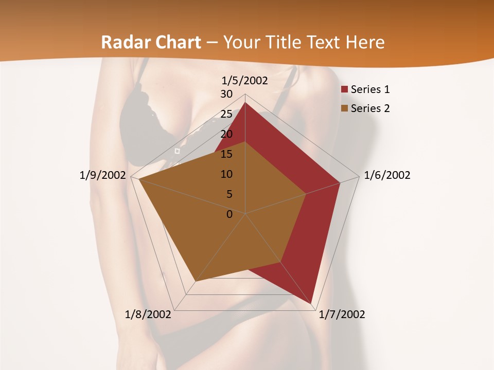 Female Elegance Leg PowerPoint Template