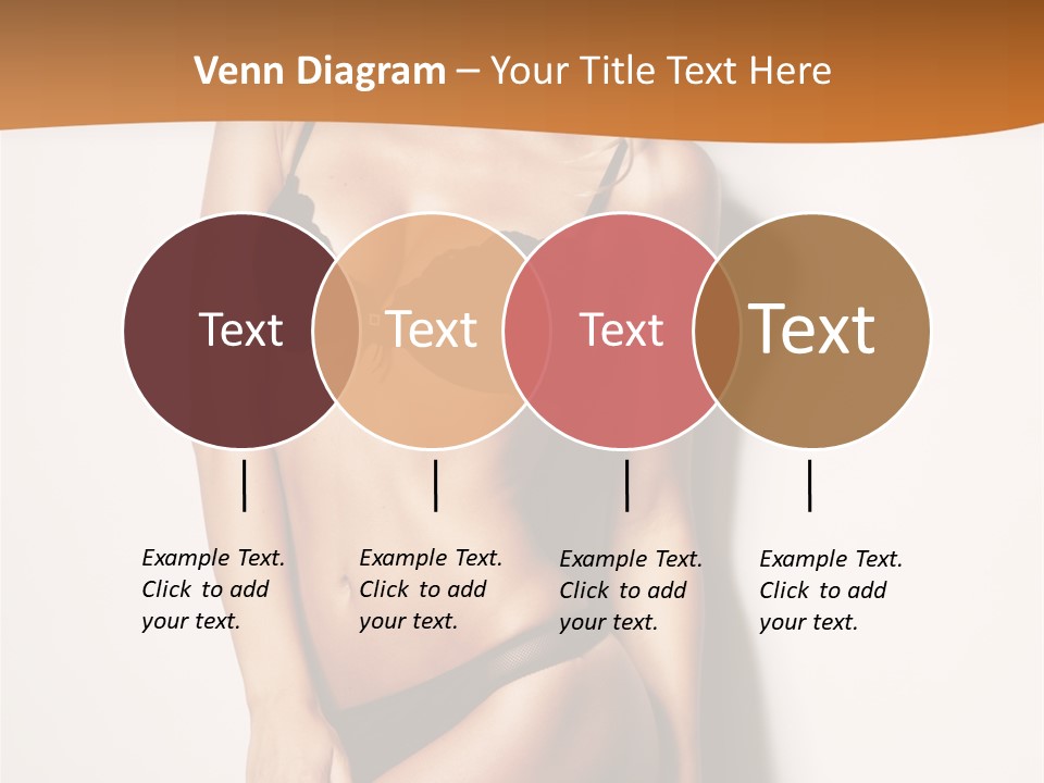 Female Elegance Leg PowerPoint Template