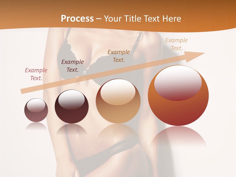 Female Elegance Leg PowerPoint Template