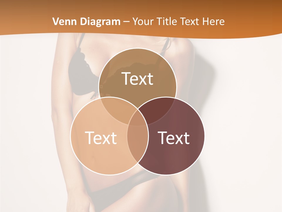 Female Elegance Leg PowerPoint Template