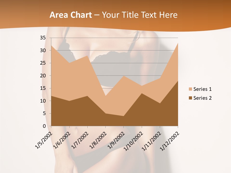 Female Elegance Leg PowerPoint Template