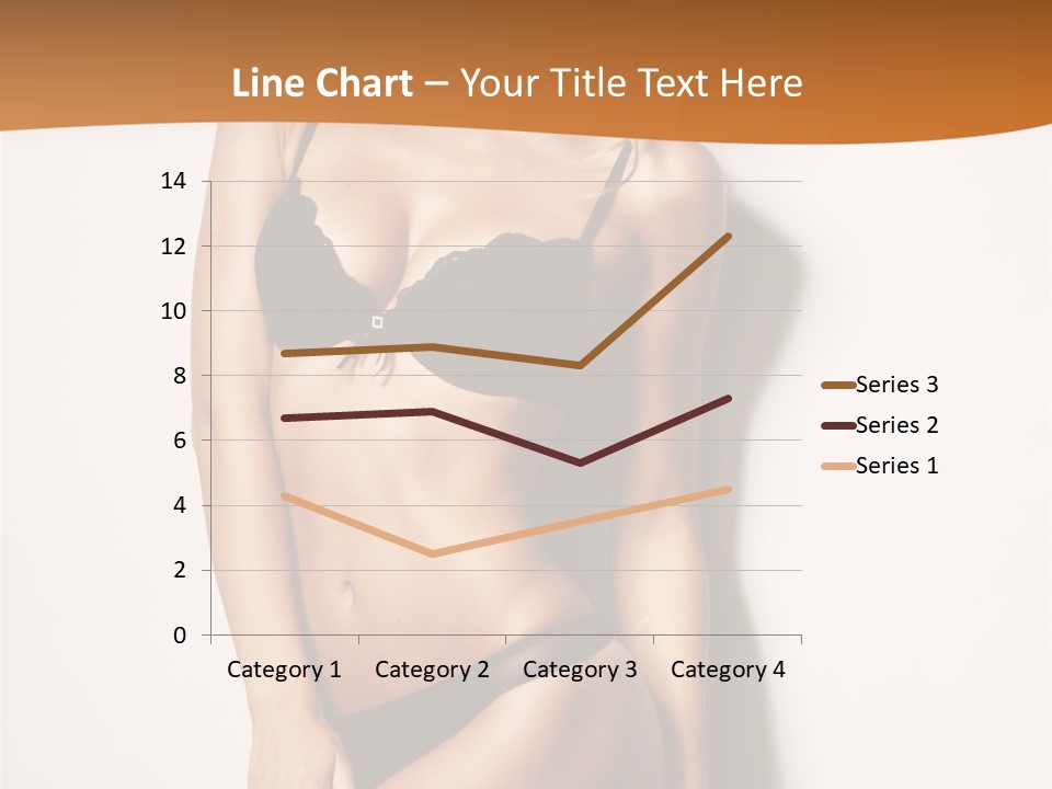 Female Elegance Leg PowerPoint Template