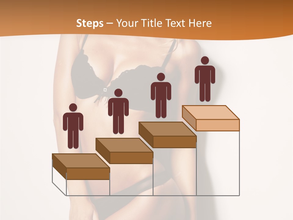 Female Elegance Leg PowerPoint Template