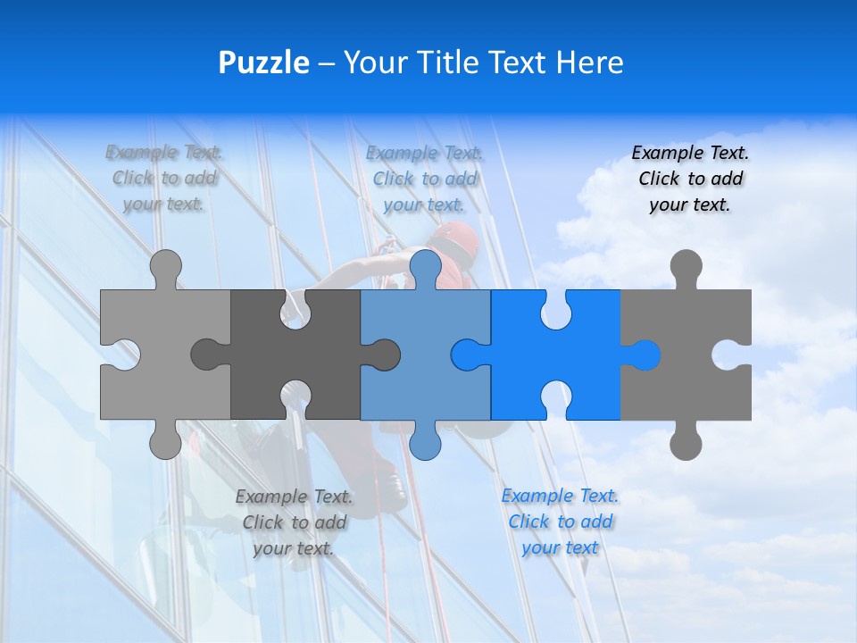 Alpinist Hang Could PowerPoint Template