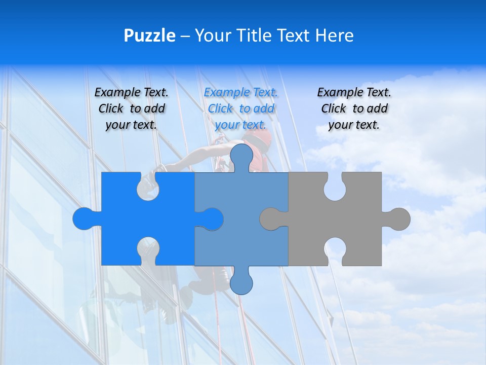 Alpinist Hang Could PowerPoint Template