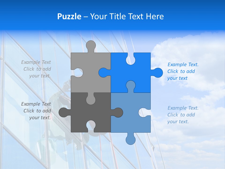 Alpinist Hang Could PowerPoint Template