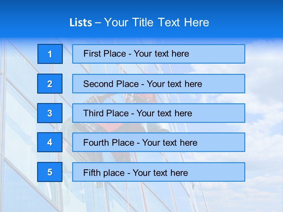 Alpinist Hang Could PowerPoint Template