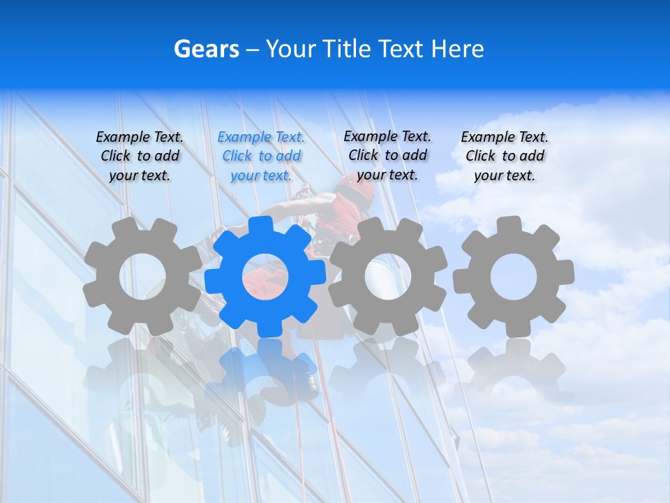 Alpinist Hang Could PowerPoint Template