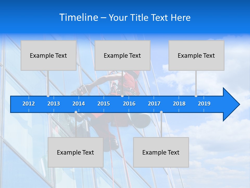 Alpinist Hang Could PowerPoint Template