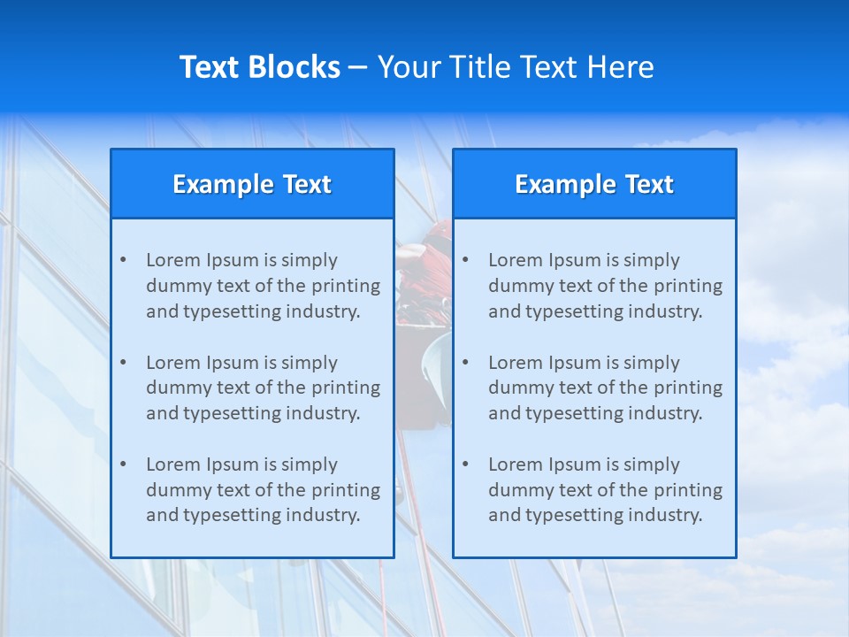 Alpinist Hang Could PowerPoint Template