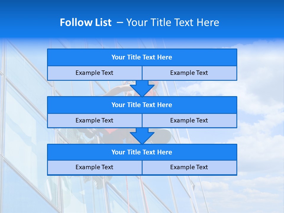 Alpinist Hang Could PowerPoint Template
