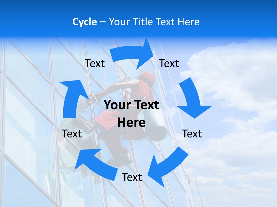 Alpinist Hang Could PowerPoint Template