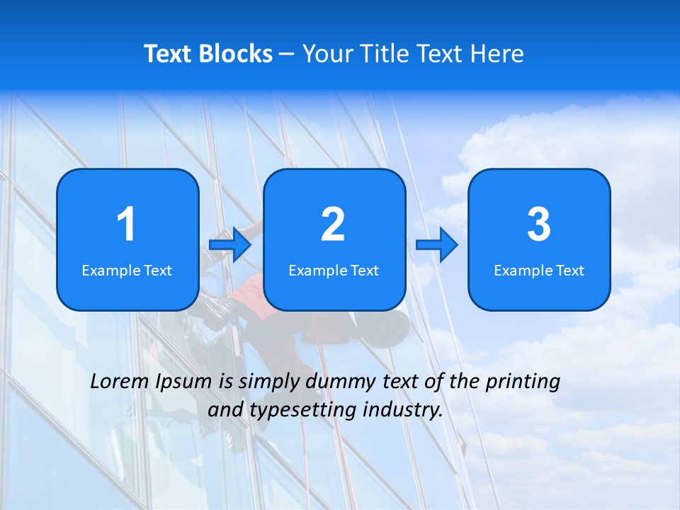 Alpinist Hang Could PowerPoint Template