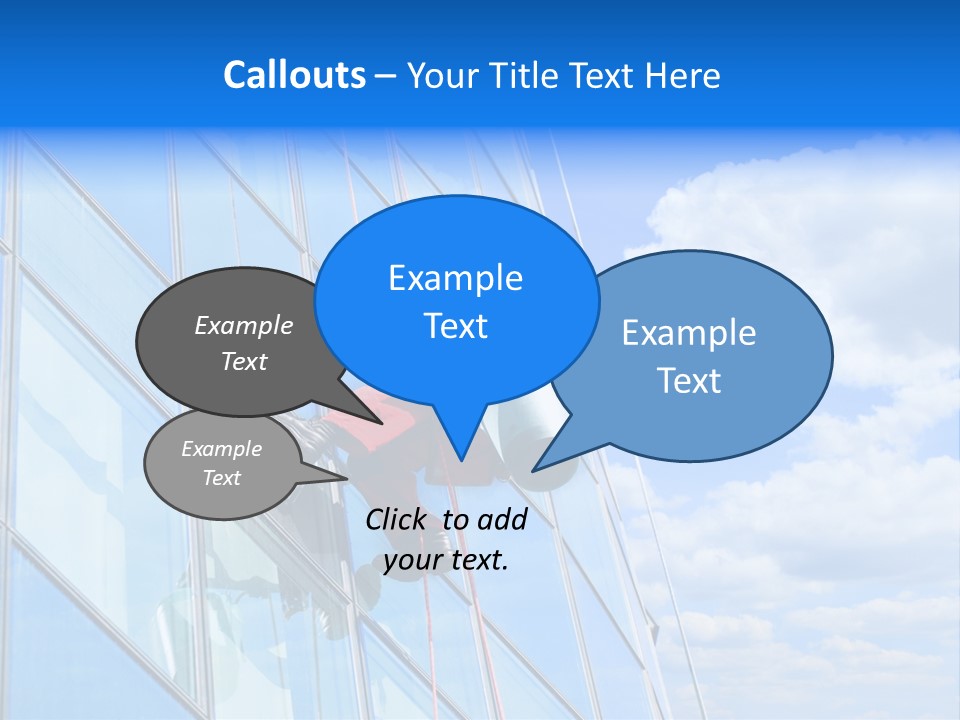 Alpinist Hang Could PowerPoint Template