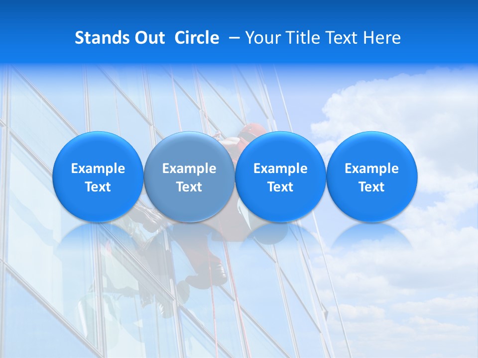 Alpinist Hang Could PowerPoint Template