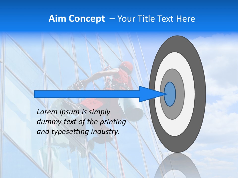 Alpinist Hang Could PowerPoint Template