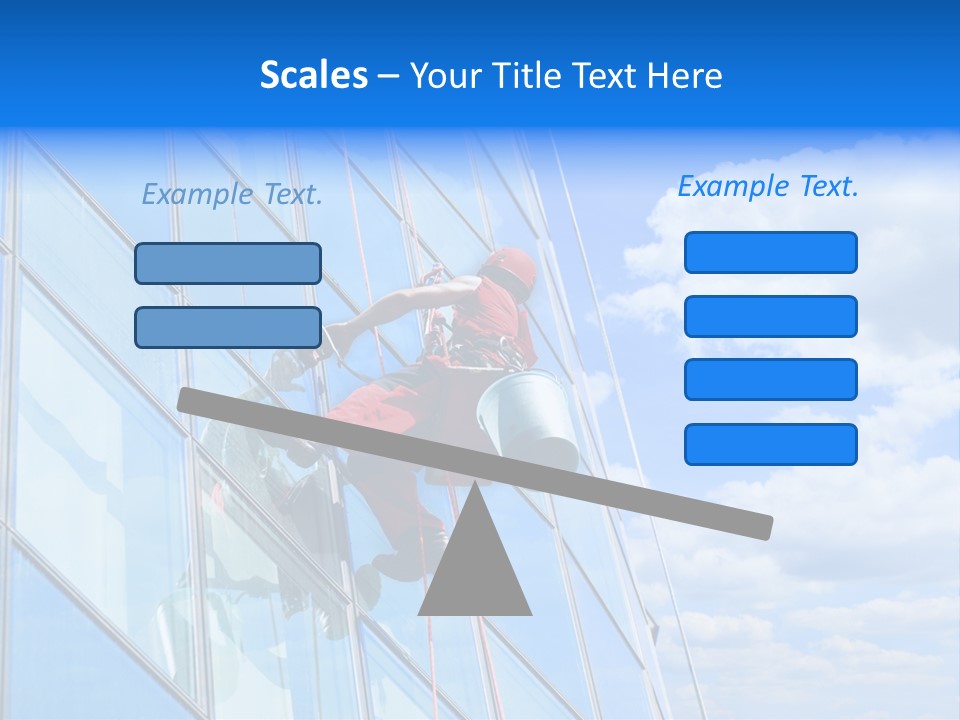 Alpinist Hang Could PowerPoint Template