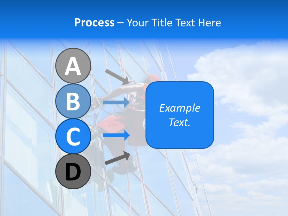 Alpinist Hang Could PowerPoint Template