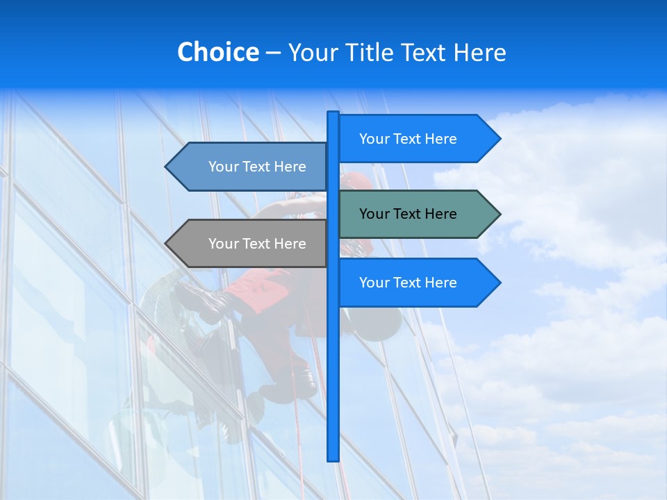 Alpinist Hang Could PowerPoint Template