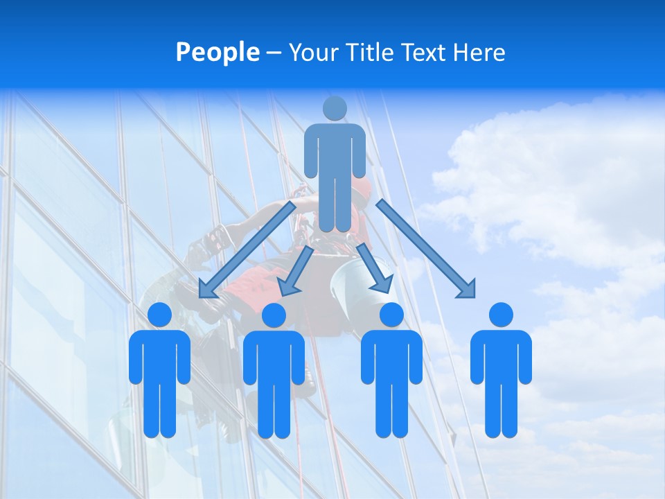 Alpinist Hang Could PowerPoint Template