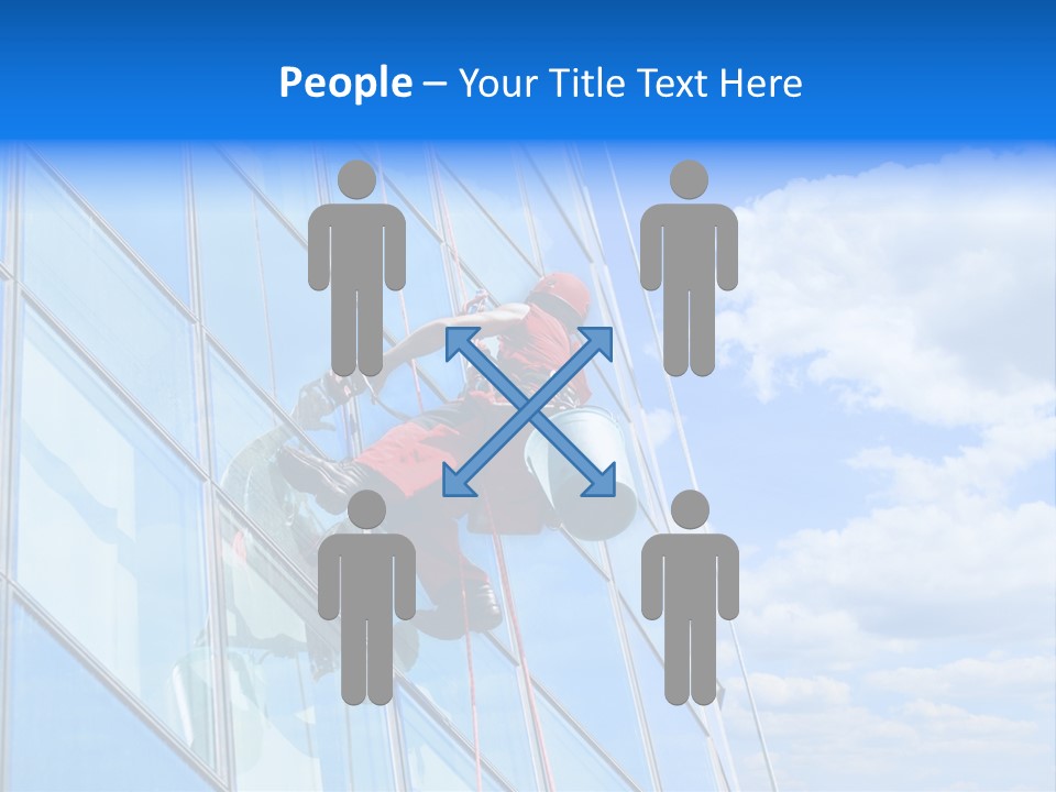 Alpinist Hang Could PowerPoint Template