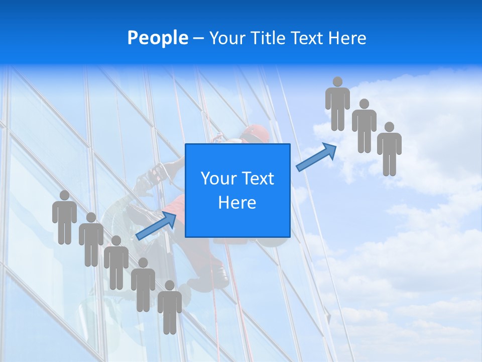 Alpinist Hang Could PowerPoint Template
