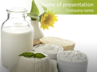 Product Grocery Jar PowerPoint Template