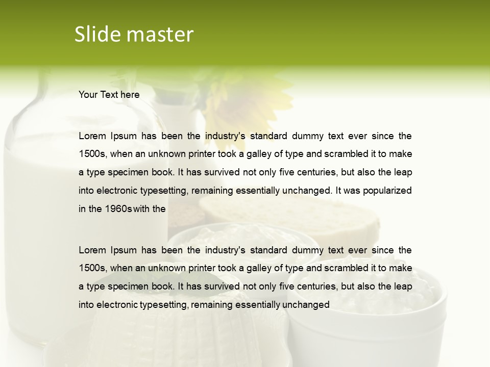 Product Grocery Jar PowerPoint Template