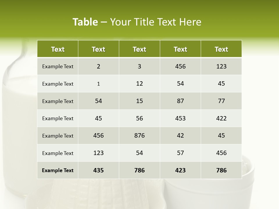 Product Grocery Jar PowerPoint Template