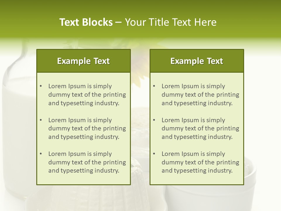 Product Grocery Jar PowerPoint Template