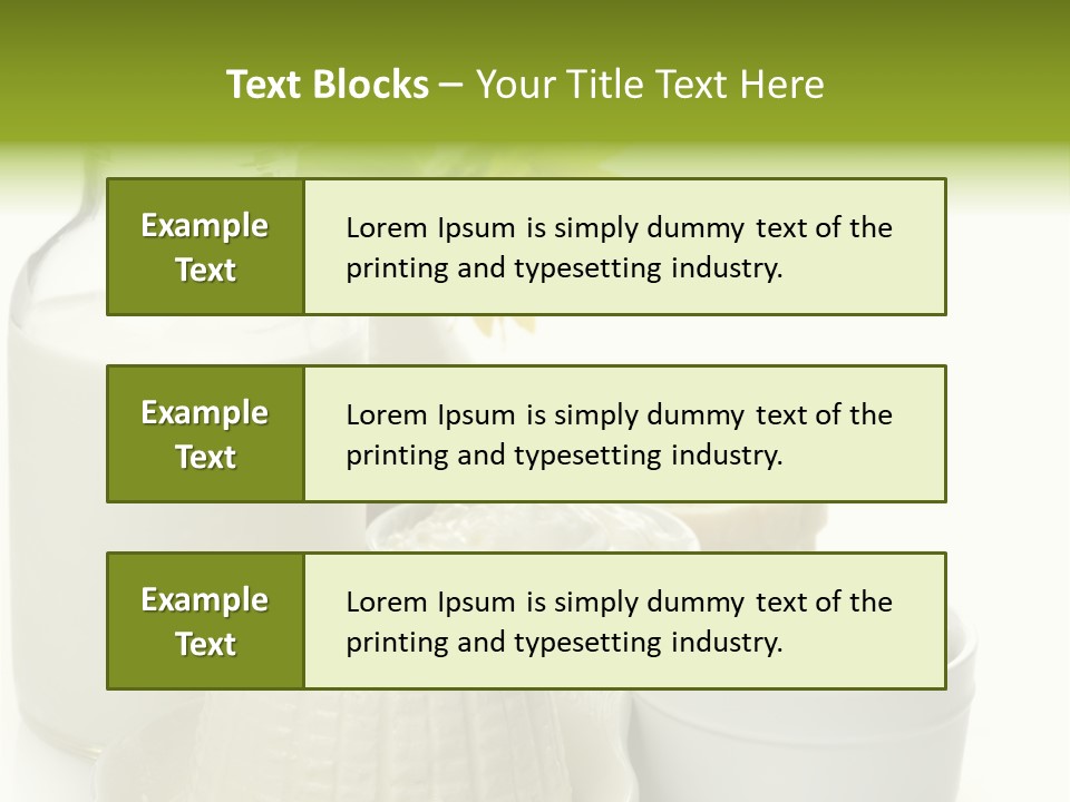 Product Grocery Jar PowerPoint Template
