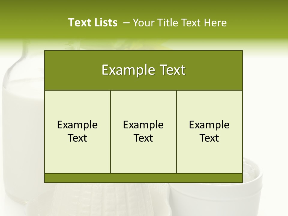 Product Grocery Jar PowerPoint Template